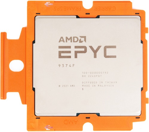 Процессор AMD EPYC 9374F, 3.85GHz, SP5, 32 cores, OEM