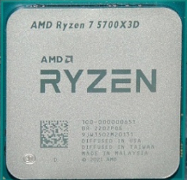 Процессор AMD Ryzen 7 5700X3D, 3.0GHz, AM4, 8 cores, BOX