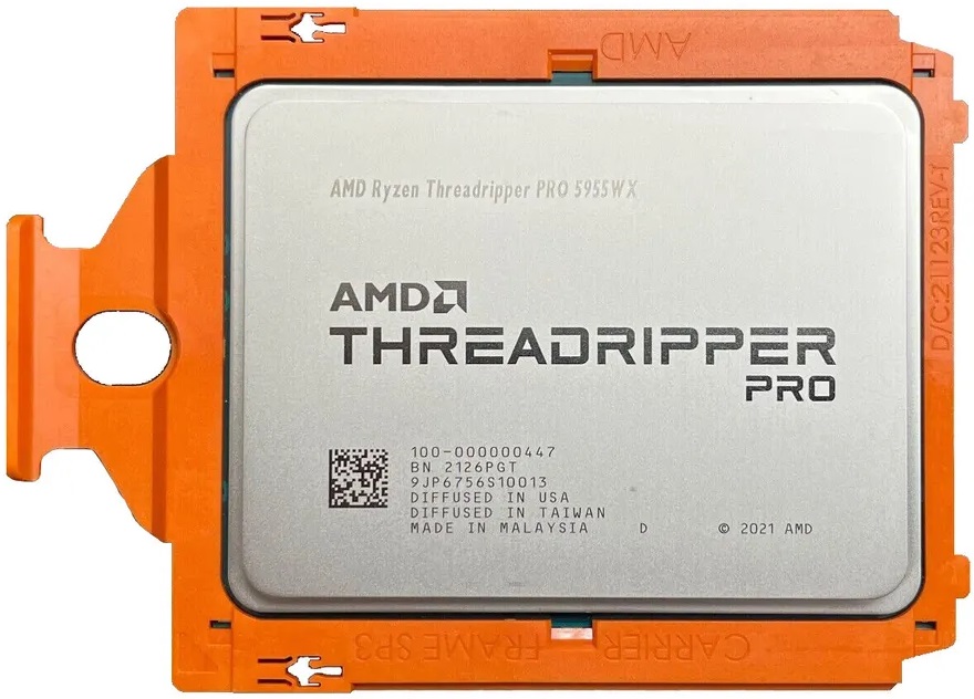 Процессор AMD Ryzen Threadripper PRO 5955WX, 4.0GHz, sWRX8, 16 cores, OEM