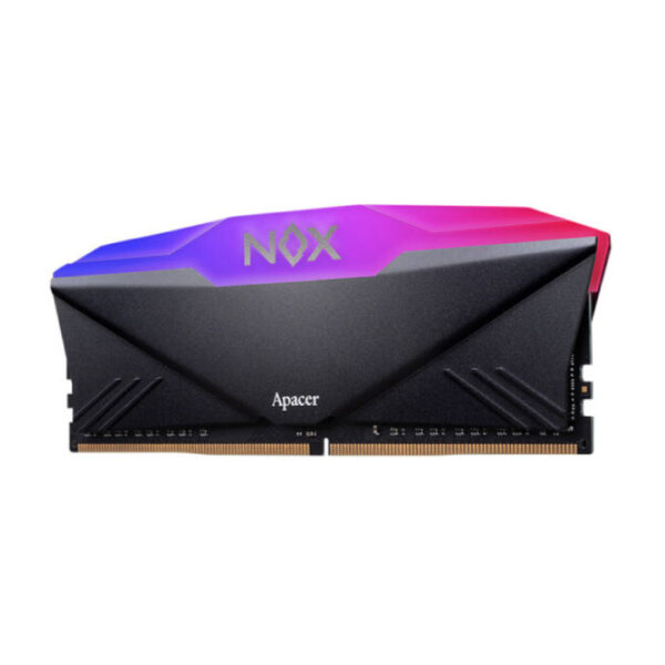 Оперативная память 16Gb Apacer NOX RGB Black AH4U16G32C28YNBAA-1, DDR IV, PC-25600, 3200MHz