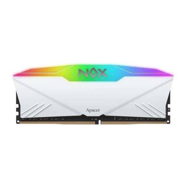 Оперативная память 16Gb Apacer NOX RGB White AH4U16G32C28YNWAA-1, DDR IV, PC-25600, 3200MHz