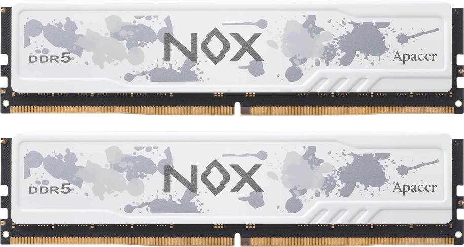 Оперативная память 32Gb Apacer NOX AH5U32G60C622MWAA-2, DDR V, PC-48000, 6000MHz, kit 2x16Gb