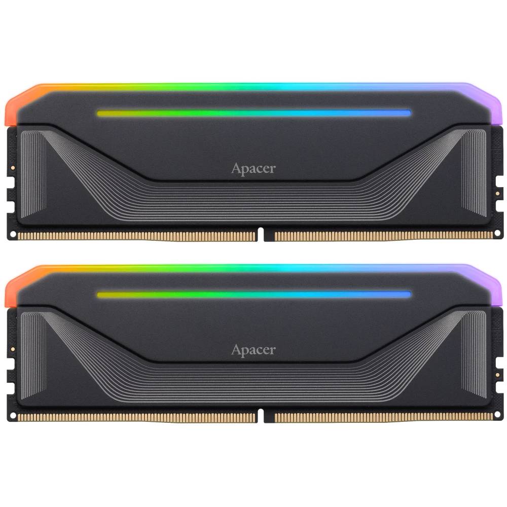 Оперативная память 32Gb Apacer NOX RGB AH5U32G60C622NBAA-2, DDR V, PC-48000, 6000MHz, kit 2x16Gb