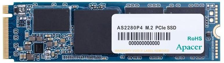 512Gb SSD Apacer AS2280P4 AP512GAS2280P4, (2100/1500), NVMe M.2, OEM