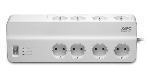 Сетевой фильтр APC PM8-RS, 1.8м, 8 розеток