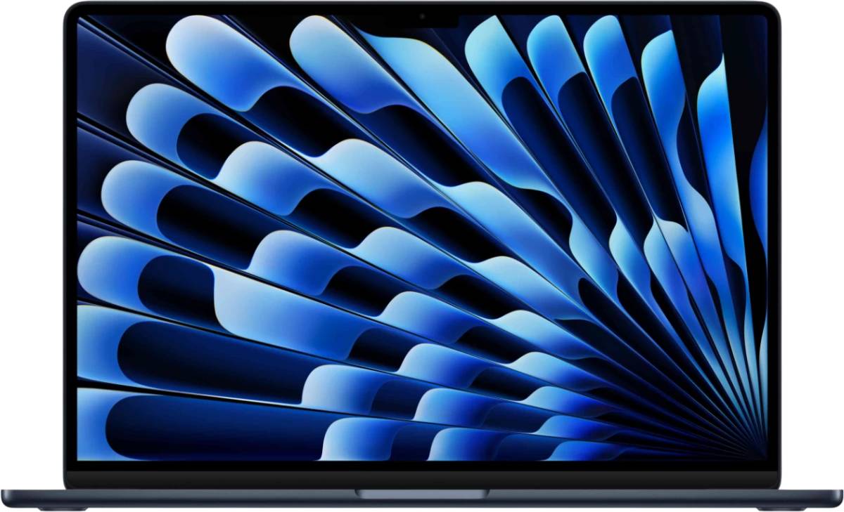 Ноутбук Apple MacBook Air A3448 (MDVK4), 15.3" Liquid Retina, M5/ 16Gb/ 1TbSSD/ macOS/ Midnight