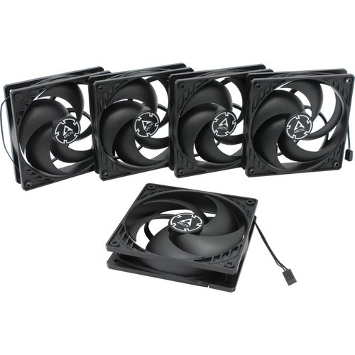 Вентилятор 12x12см Arctic Cooling P12 Value Pack Black (ACFAN00135A)