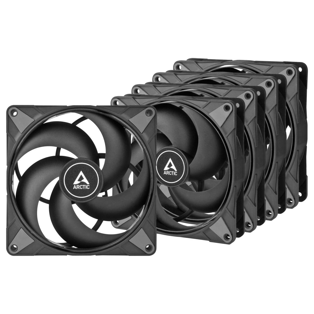 Вентилятор 14x14см Arctic Cooling P14 Max Black (ACFAN00290A), 5шт