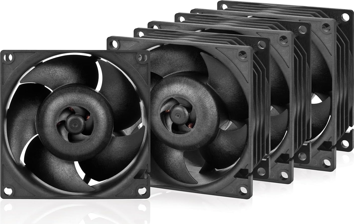 Вентилятор 8x8см Arctic Cooling S8038-10K (ACFAN00291A), 4шт