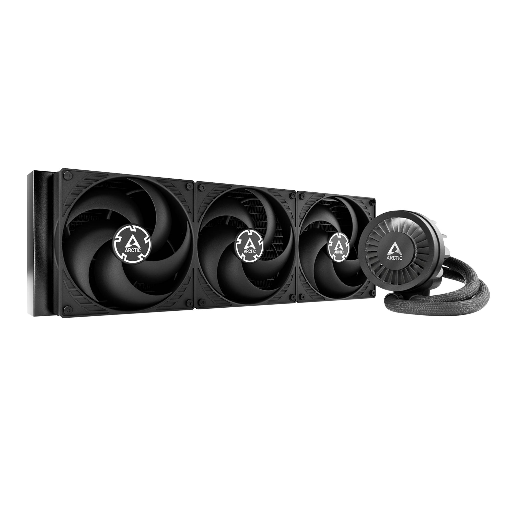 Жидкостное охлаждение Arctic Cooling Liquid Freezer III 420 Black (ACFRE00137A) (LGA1700 Ready)