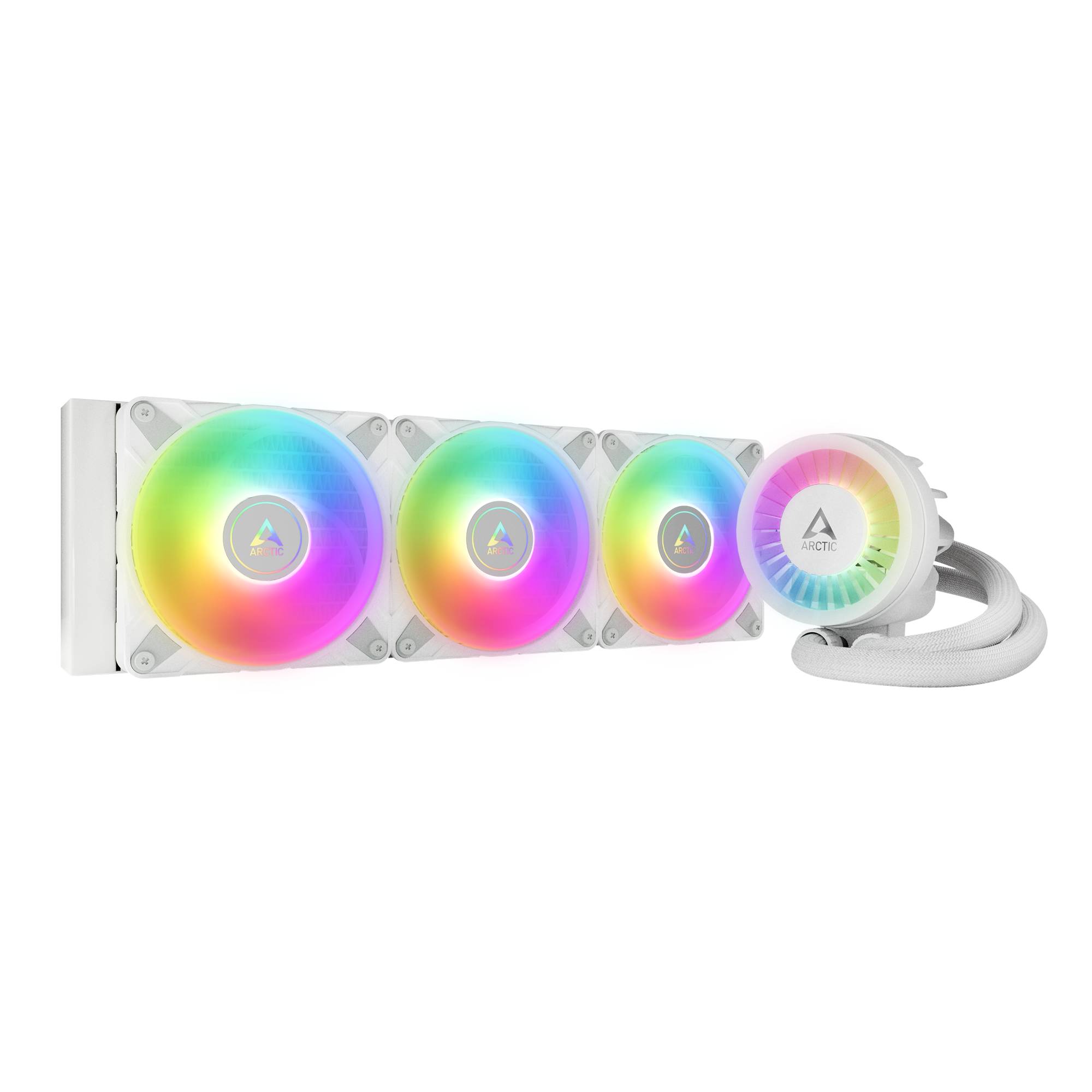 Жидкостное охлаждение Arctic Cooling Liquid Freezer III 360 ARGB White (ACFRE00152A) (LGA1700 Ready)