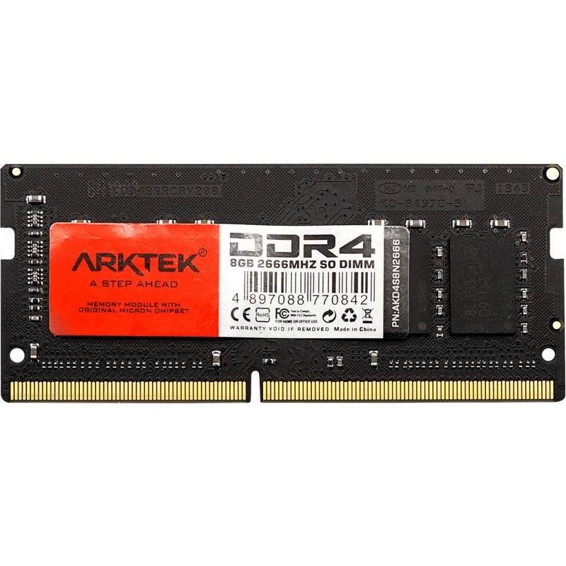 Оперативная память 8Gb Arktek AKD4S8N2666, DDR IV, PC-21300, 2666MHz