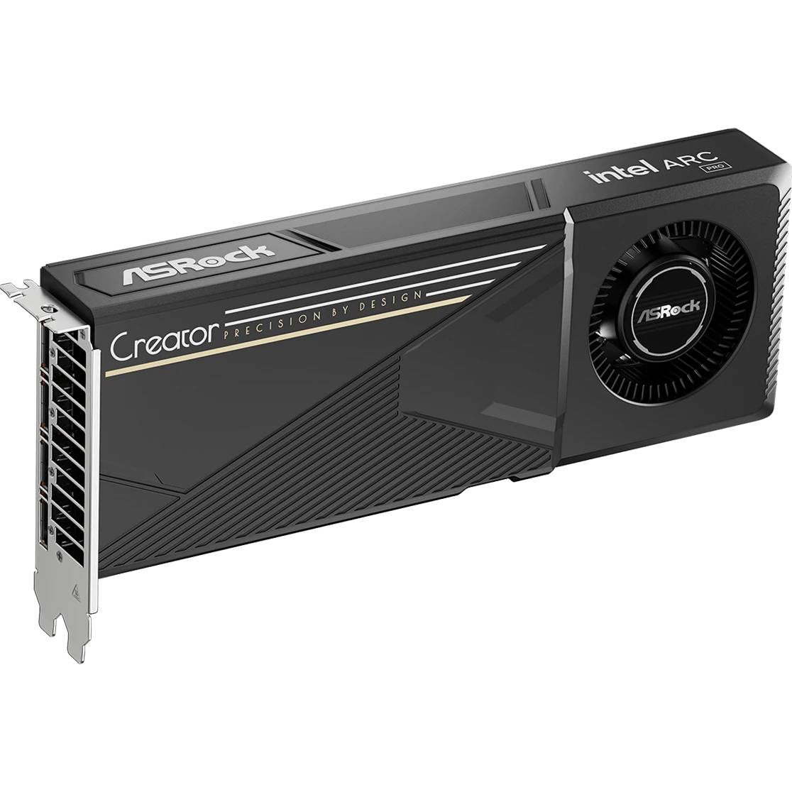 Видеокарта Intel Arc Pro B60, 24Gb GDDR6 192bit, ASRock Arc Pro B60 Creator 24GB (B60 CT 24G), RTL