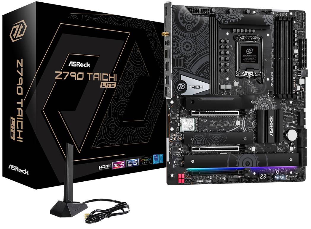 Материнская плата ASRock Z790 Taichi Lite, LGA1700, (HDMI), 4xDDR V, ATX