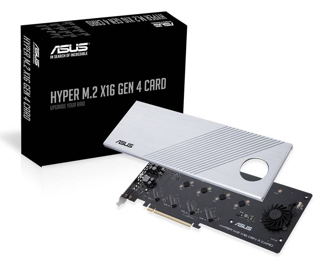 Карта расширения ASUS HYPER M.2 X16 GEN 4 CARD