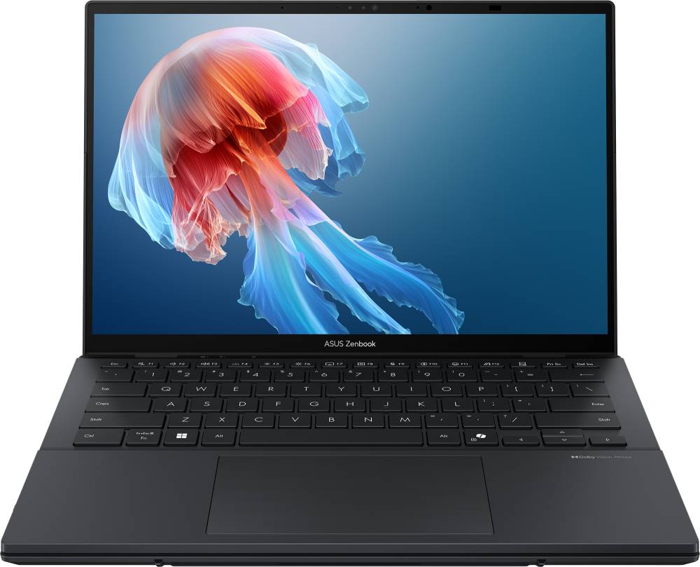 Ноутбук Asus Zenbook Duo UX8406CA-QL460X, 14" OLED Touch, Core Ultra 7 255H/ 16Gb/ 512SSD/ W11/ Gray (90NB14X1-M00UA0)