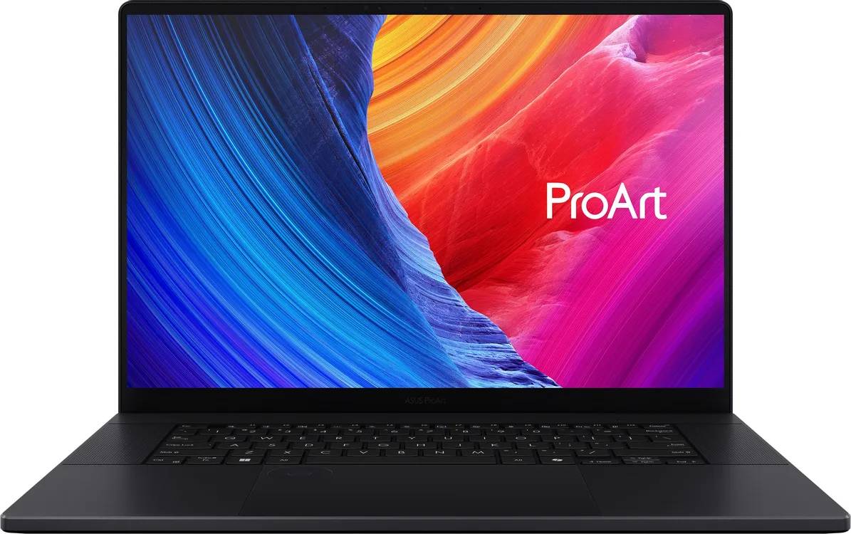 Ноутбук Asus ProArt P16 H7606WW-SE061X, 16" OLED, Ryzen AI 9 HX 370/ 64Gb/ 1TbSSD/ RTX 5080 16Gb/ W11/ Black (90NB17F1-M003F0)