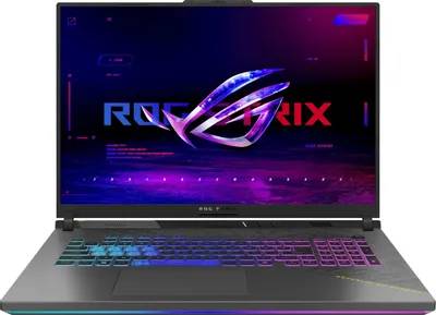 Ноутбук ASUS ROG Strix G18 G814PM-S8117, 18", IPS, Ryzen 9 8940HX/ 16Gb/ 512SSD/ RTX 5060 8Gb/ Black (90NR0L29-M005X0)