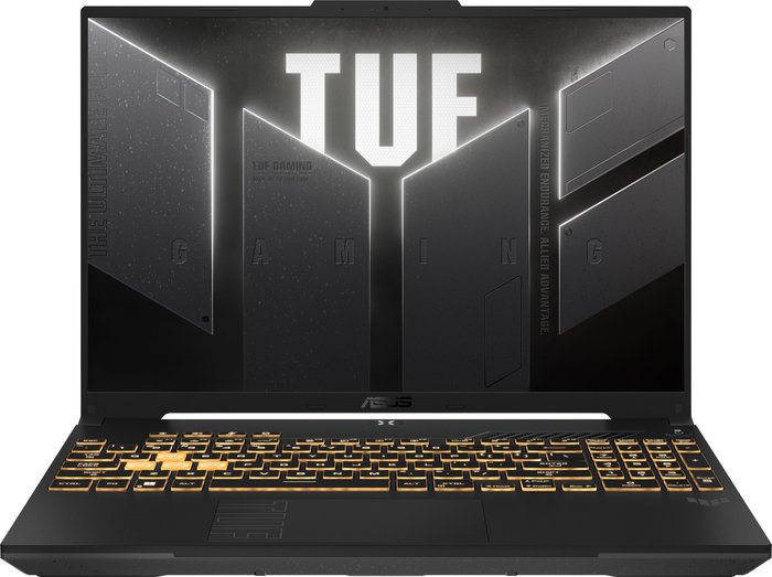 Ноутбук ASUS TUF Gaming F16 FX607VU-RL230, 16" IPS, Core 7 240H/ 16Gb/ 1024SSD/ RTX 4050 6Gb/ Black (90NR0N06-M00J50) (английская раскладка)