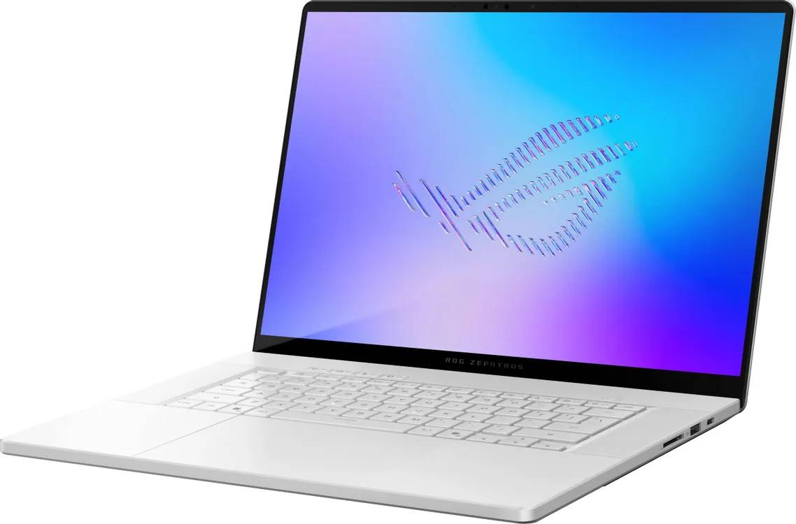 Ноутбук Asus ROG Zephyrus G16 GU606AW-TB032W, 16", OLED, Core Ultra 9 386H/ 32Gb/ 1024SSD/ RTX5080 16Gb/ White (90NR0PG1-M001C0)