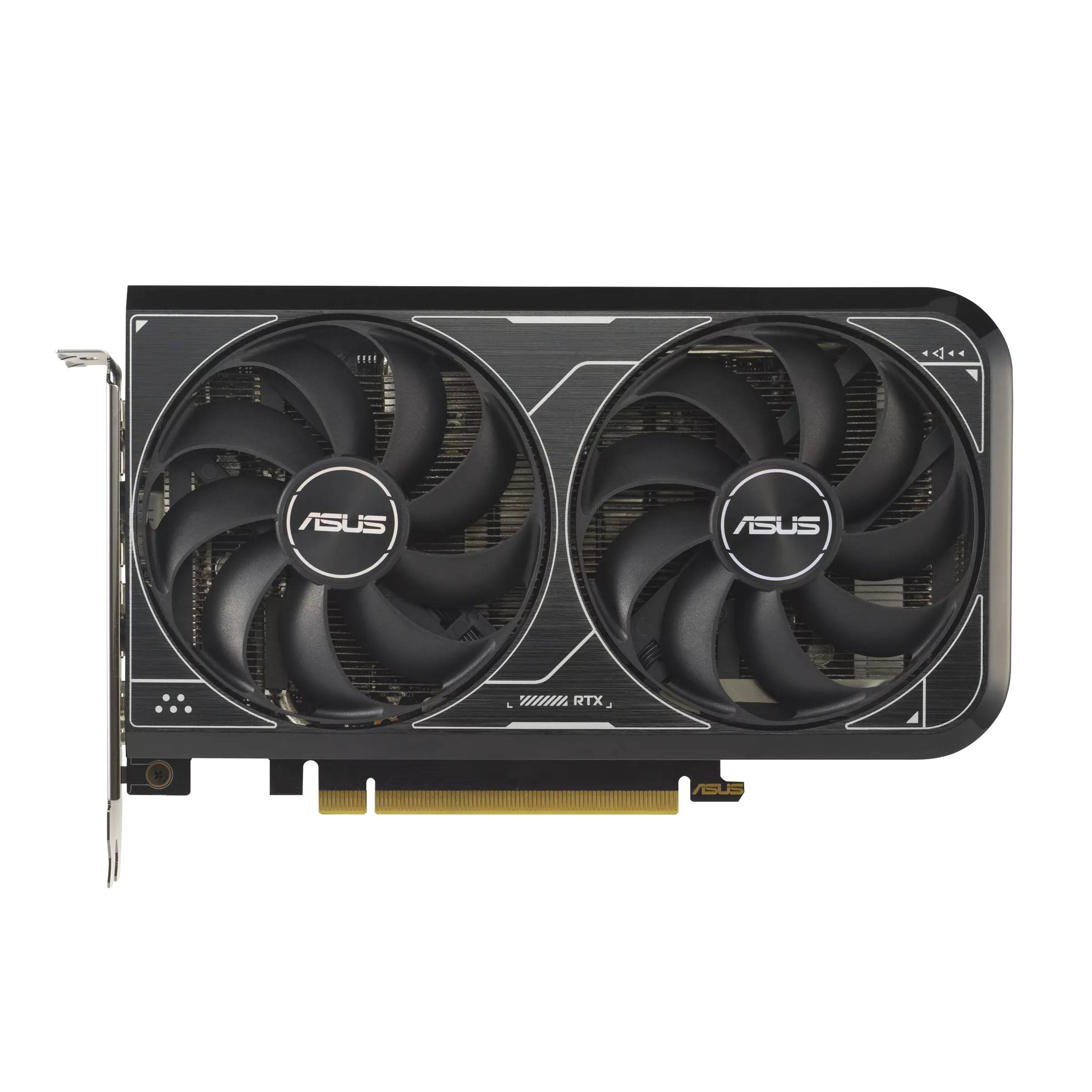 Видеокарта GeForce RTX 4060, 8Gb GDDR6 128bit, ASUS DUAL-RTX4060-O8G-V2, OEM