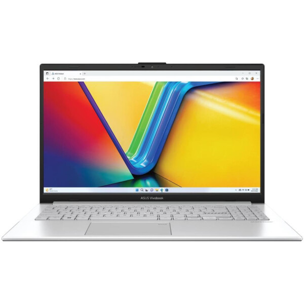 Ноутбук Asus VivoBook Go 15 E1504FA-BQ1108, 15.6" IPS, Ryzen 5 7520U/ 16Gb/ 512SSD/ Silver (90NB0ZR1-M01YK0)