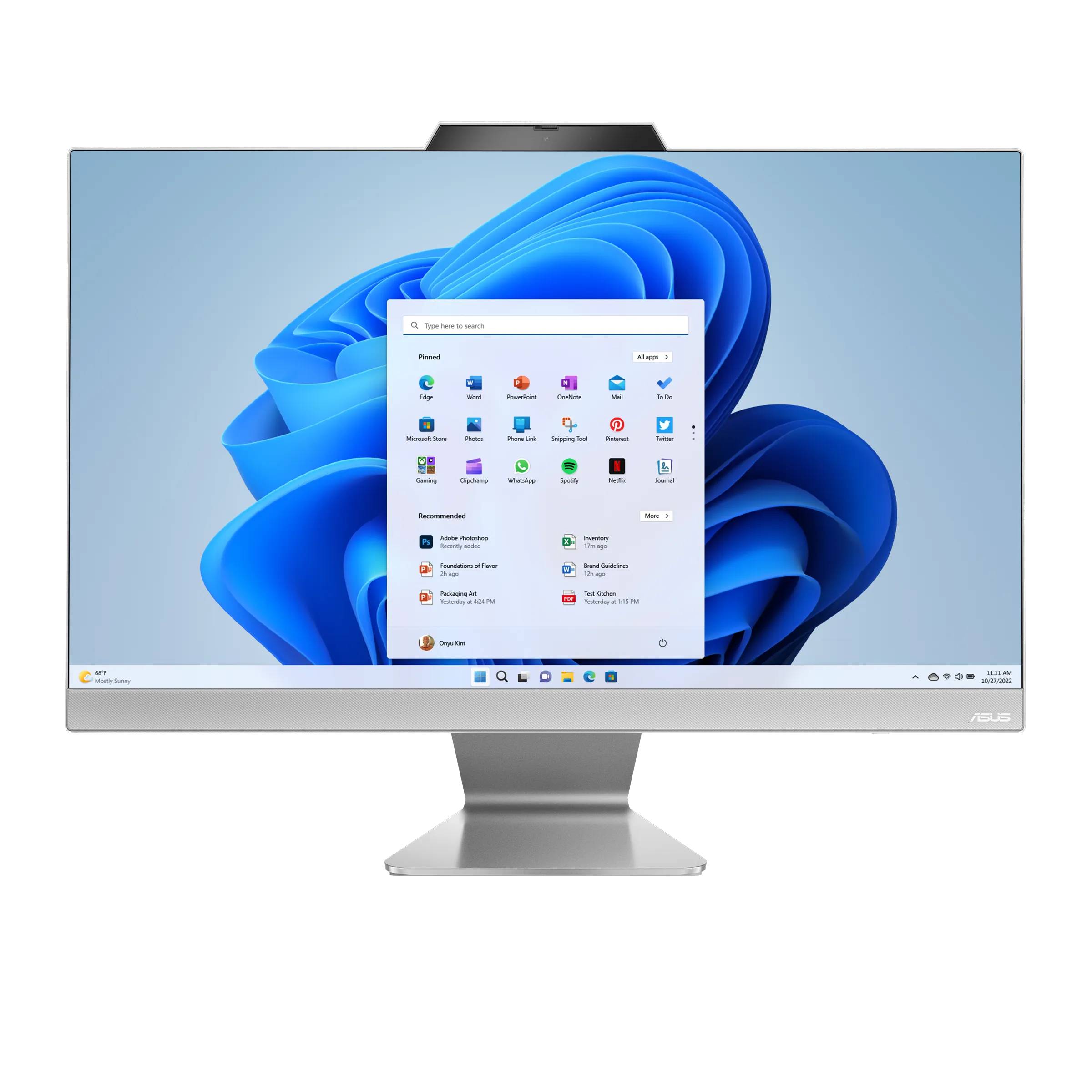 Моноблок Asus E3402WVA-WPC0090, 23.8" IPS, Core i5 1335U/ 16Gb/ 512SSD/ White (90PT03T1-M00FF0)