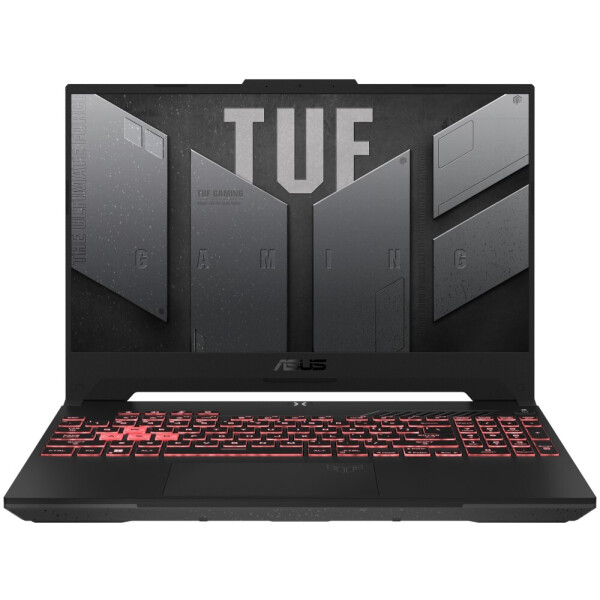 Ноутбук Asus TUF Gaming A15 FA507UV-LP070, 15.6" IPS, Ryzen 7 8845HS/ 16Gb/ 512SSD/ RTX 4060 8Gb/ Grey (90NR0I25-M007F0)