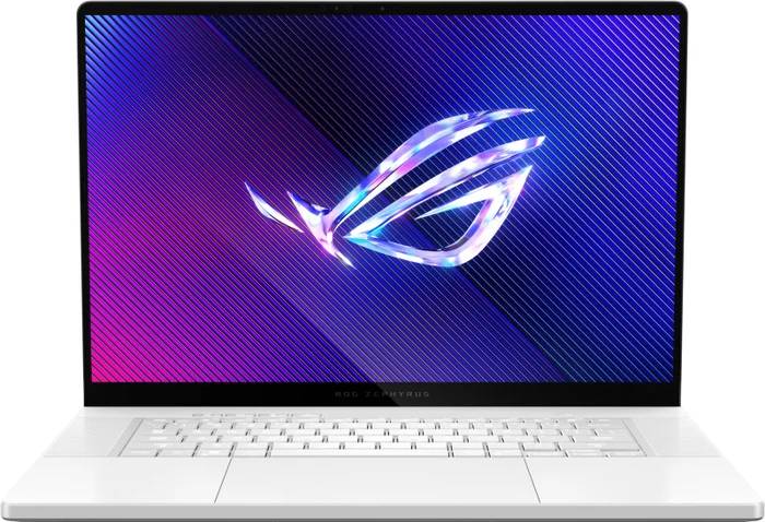 Ноутбук ASUS ROG Zephyrus G16 GU605MZ-QR149W, 16" OLED, Core Ultra 9 185H/ 32Gb/ 1TbSSD/ RTX 4080 12Gb/ W11/ Platinum White (90NR0IR6-M006Z0)