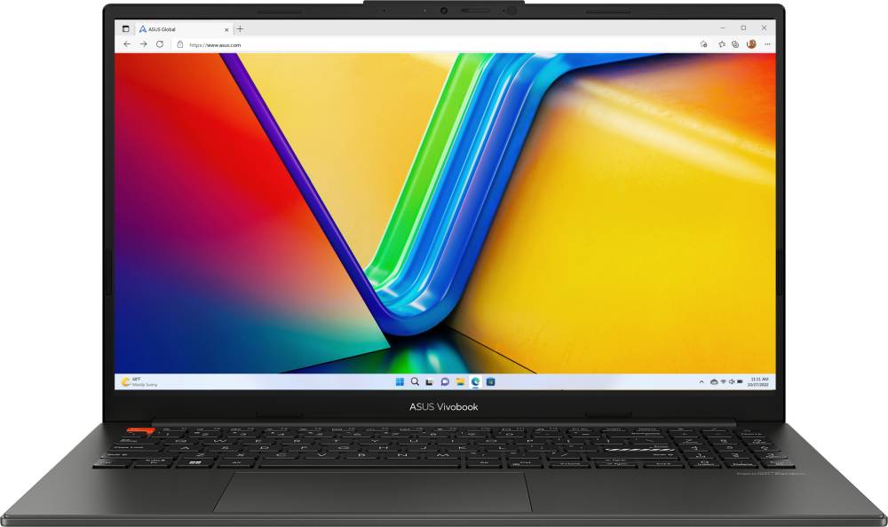 Ноутбук Asus Vivobook S 15 OLED K5504VA-MA400, 15.6" OLED, Core i7 13700H/ 16Gb/ 1TbSSD/ Black (90NB0ZK2-M00P50)