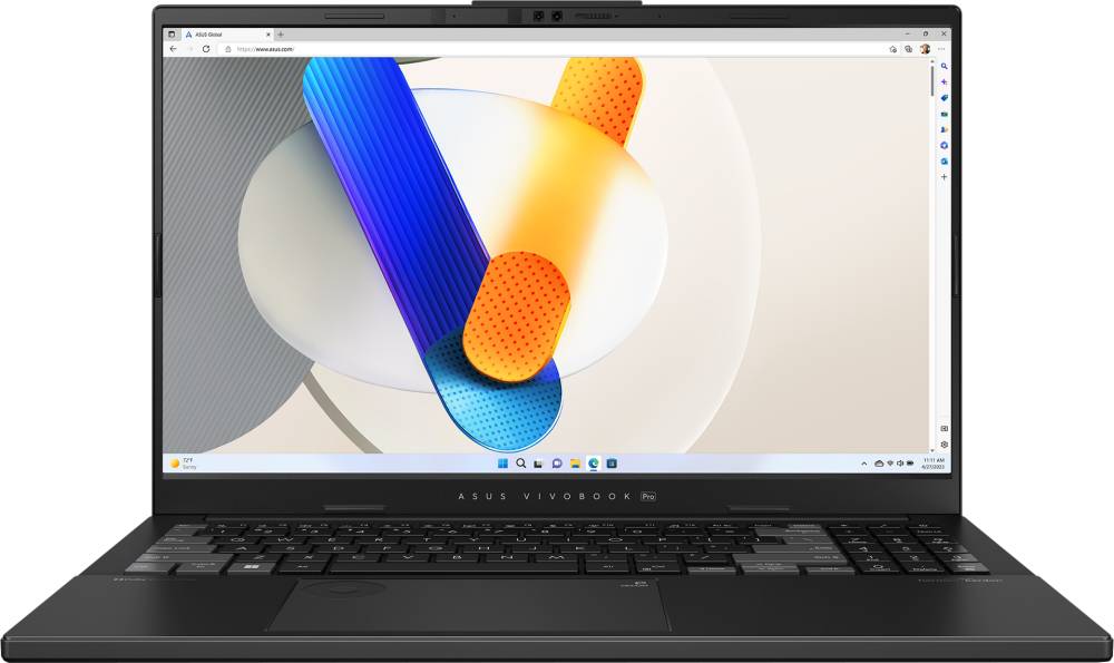 Ноутбук Asus Vivobook Pro 15 OLED N6506MV-MA069, 15.6" OLED, Core Ultra 7 155H/ 24Gb/ 1TbSSD/ RTX 4060 8Gb/ Grey (90NB12Y3-M003T0)