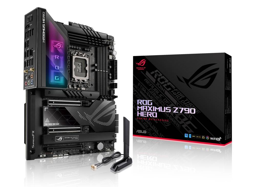 Материнская плата Asus ROG Maximus Z790 Hero, LGA1700, (HDMI), 4xDDR V, ATX