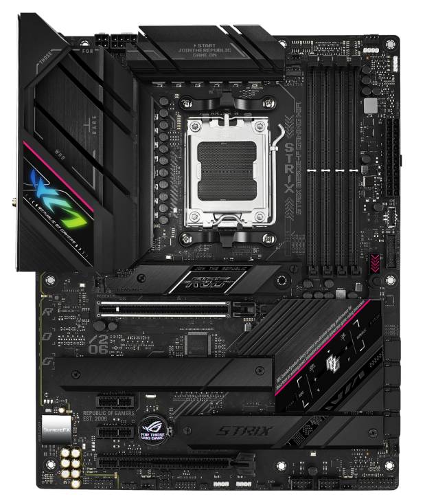 Материнская плата Asus ROG Strix B650E-F Gaming WiFi, AM5, (HDMI, DP), 4xDDR V, ATX