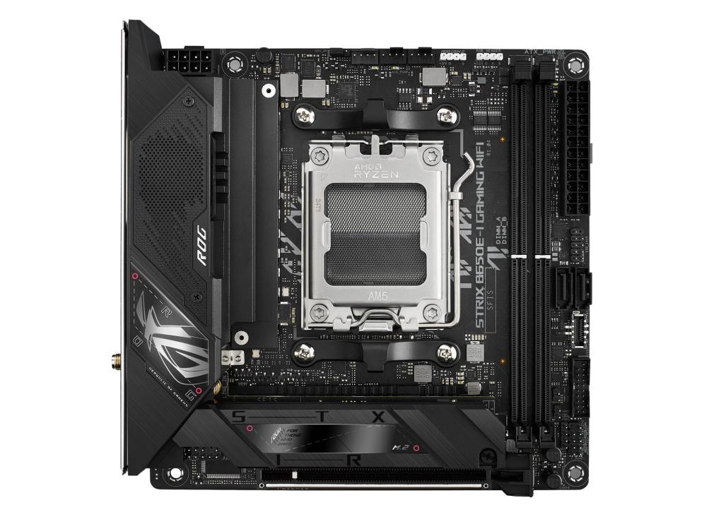 Материнская плата Asus ROG Strix B650E-I Gaming WiFi, AM5, (HDMI), 2xDDR V, mini-ITX