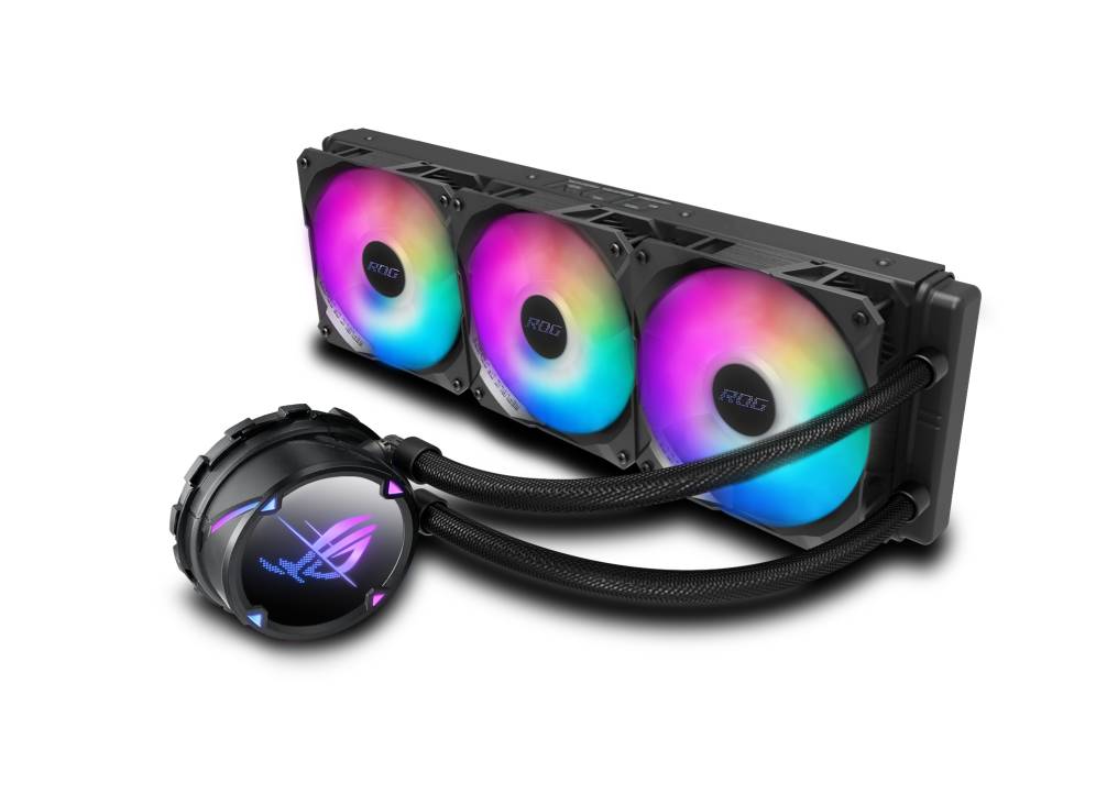 Жидкостное охлаждение Asus ROG STRIX LC II 360 ARGB (90RC00F1-M0UAY4) (LGA1700 Ready)