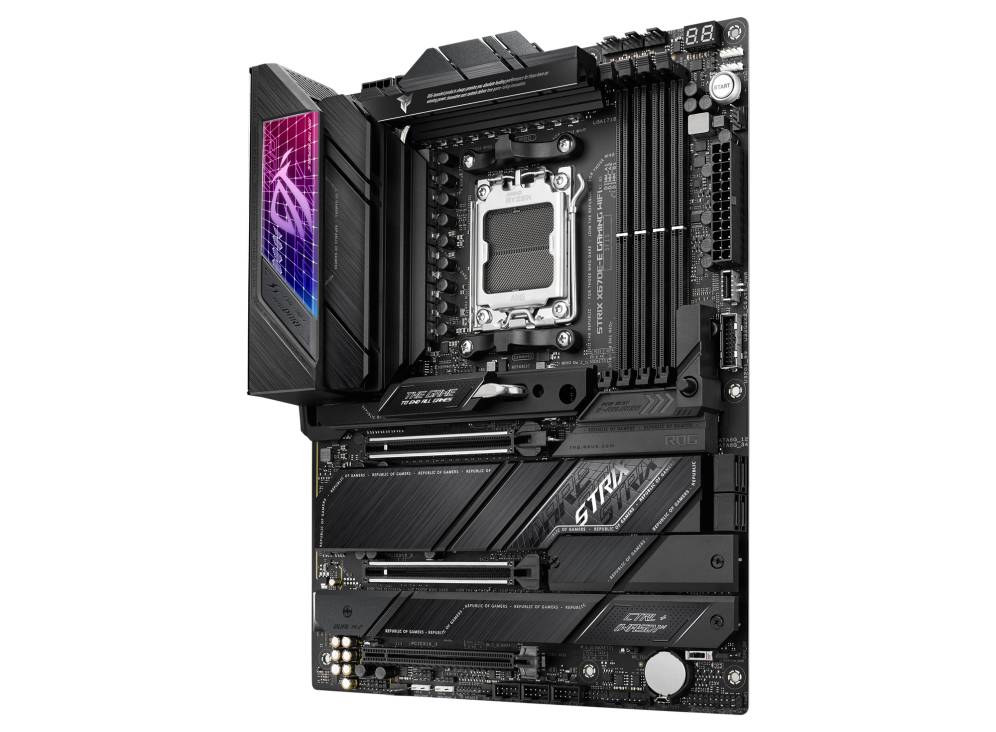 Материнская плата Asus ROG Strix X670E-E Gaming WiFi, AM5, (HDMI, DP), 4xDDR V, ATX