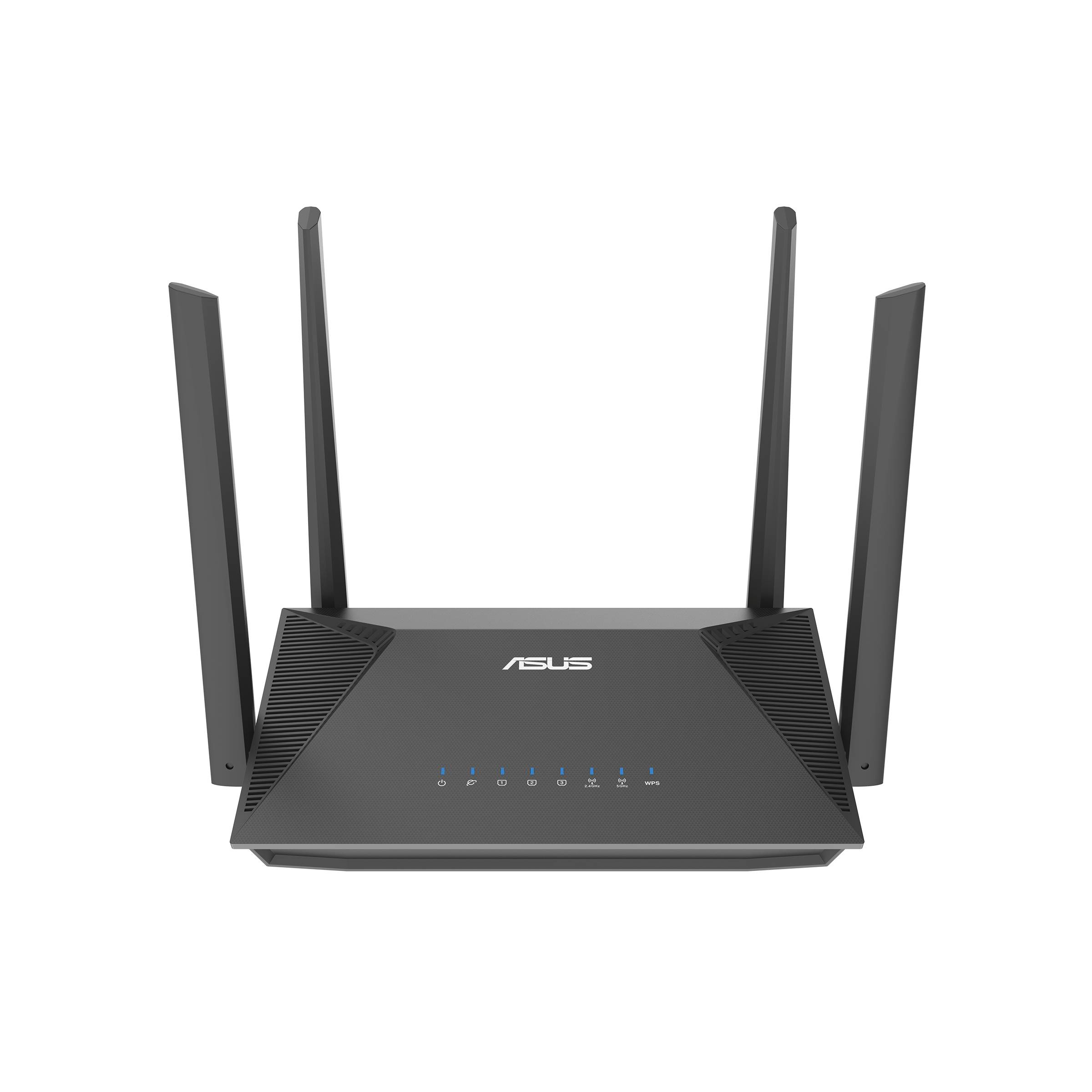 Роутер Wi-Fi Asus RT-AX52, 2.4/5GHz 1775Mbps, 4xLAN 1Gbps, 1xWAN