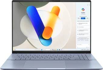 Ноутбук Asus Vivobook S 16 Flip OLED S5606CA-RI084, 16" OLED Touch, Core Ultra 5 225H/ 16Gb/ 512SSD/ Blue (90NB1551-M00690)