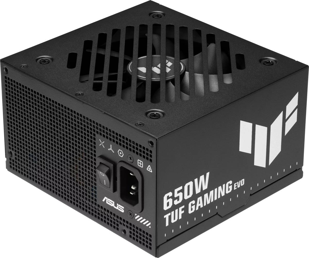 Блок питания 650Вт, Asus TUF-GAMING-650B-EVO, 80 Plus Bronze, APFC, ATX