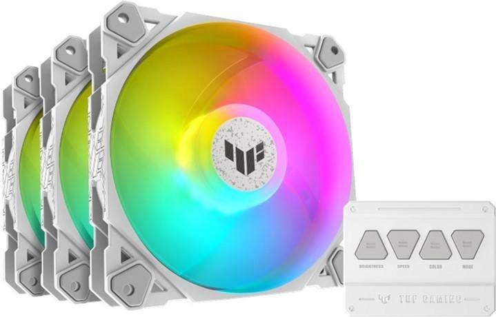 Вентилятор 12x12см ASUS TUF GAMING TF120 ARGB 90DA0033-B09030, 3шт