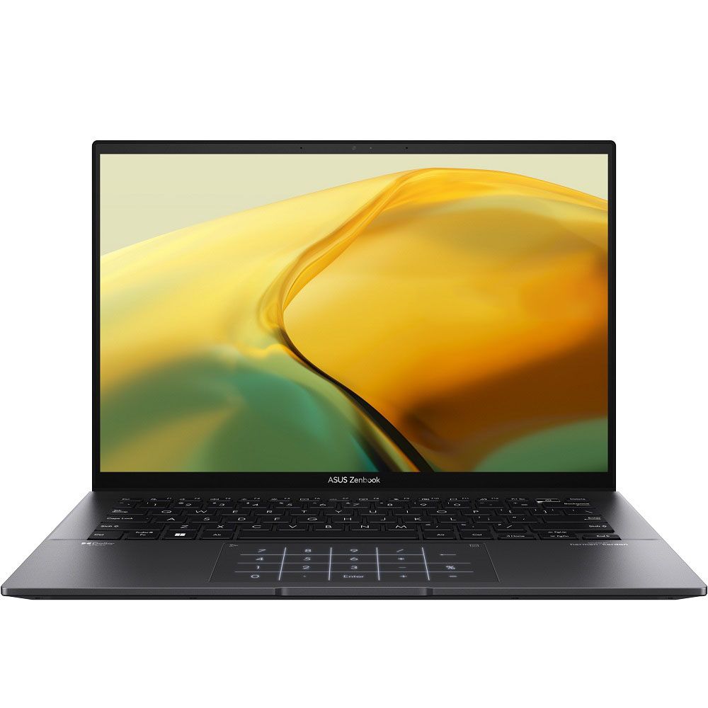 Ноутбук Asus Zenbook 14 UM3402YA-KP602, 14" IPS, Ryzen 7 7730U/ 16Gb/ 1TbSSD/ Black (90NB0W95-M01100)