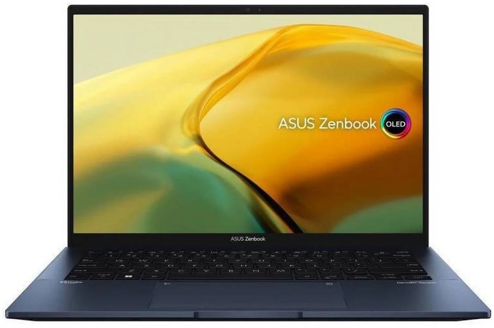 Ноутбук Asus Zenbook 14 OLED UX3402VA-KM749, 14" OLED, Core i7 13700H/ 16Gb/ 1TbSSD/ Blue (90NB10G1-M015S0)