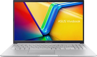 Ноутбук ASUS Vivobook Go 15 X1502VA-BQ490, 15.6" IPS, Core i7 13620H/ 16Gb/ 512SSD/ Silver (90NB10T2-M01FP0)