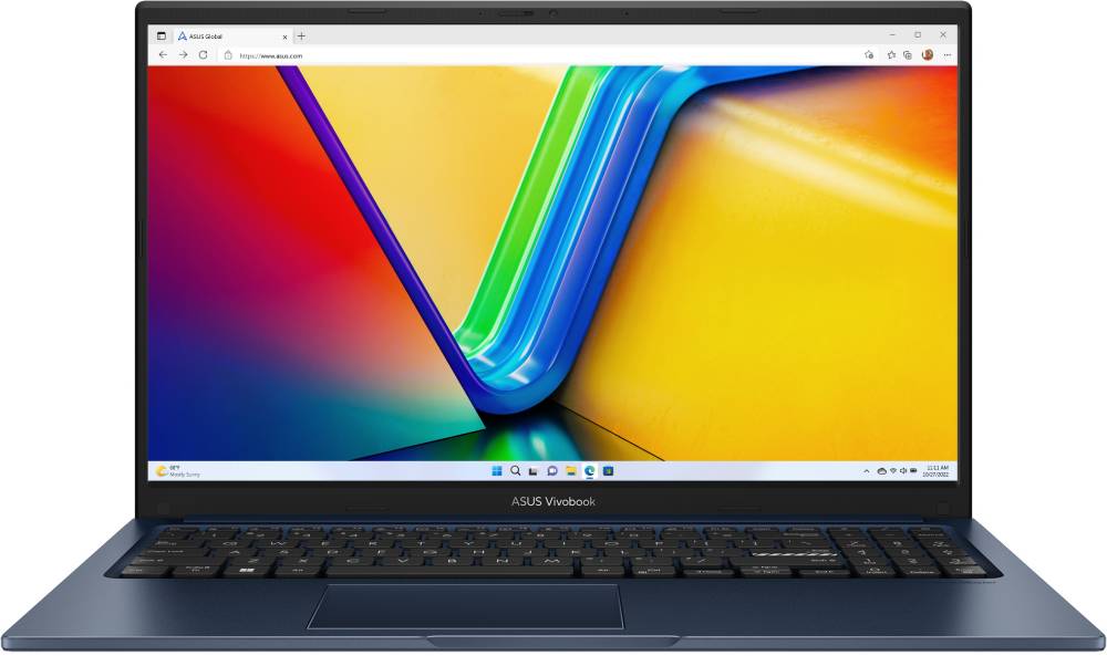 Ноутбук Asus VivoBook 15 X1504ZA-BQ1214, 15.6" IPS, Core i5 1235U/ 16Gb/ 512SSD/ Blue (90NB1021-M01T40)