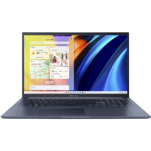 Ноутбук Asus VivoBook 17 X1704VA-AU446, 17.3" IPS, Core i5 1335U/ 16Gb/ 1TbSSD/ Blue (90NB10V2-M00ET0)