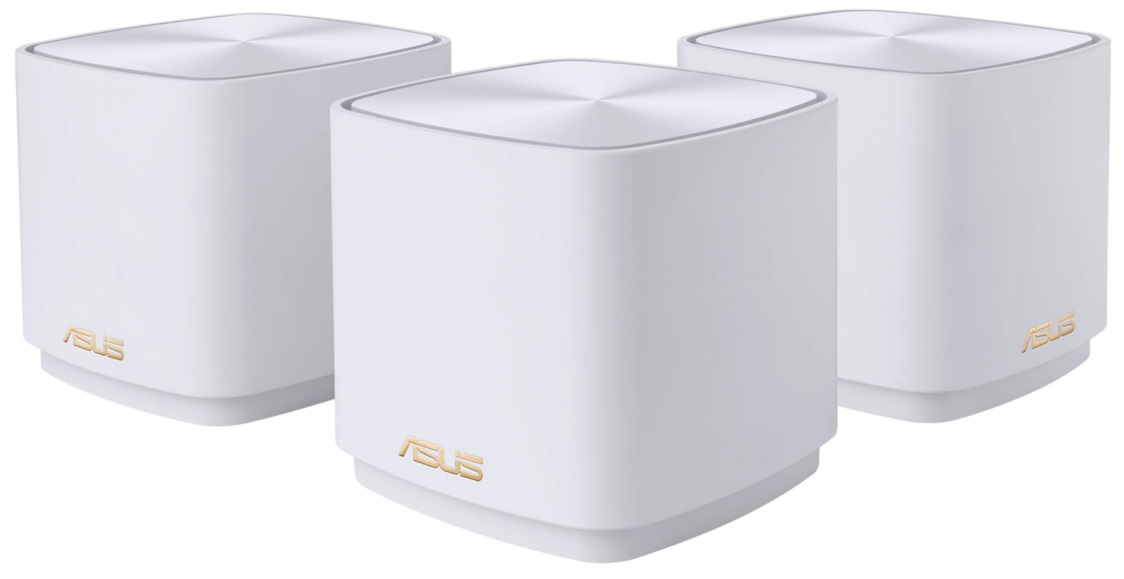 Wi-Fi система Asus ZenWiFi XD5 White W-3-PK (3-pack), 2.4/5GHz, 2976Mbps, 1xLAN 1Gbps, 1хWAN/LAN 1Gbps