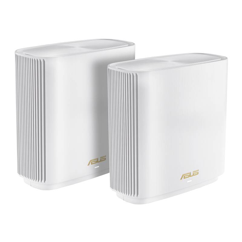 Wi-Fi система Asus ZenWiFi XT9 White (2-pack), 2.4/5GHz, 7782Mbps, 3xLAN 1Gbps, 1xWAN, USB