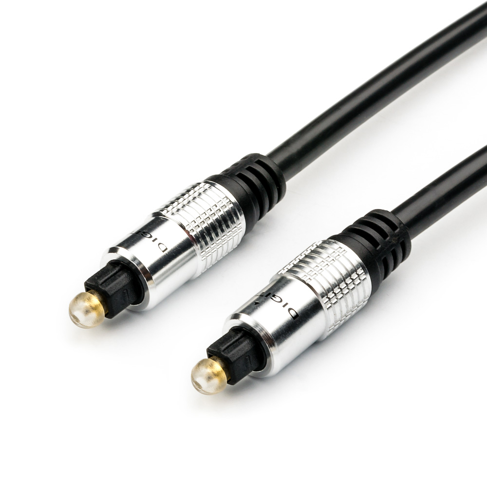 Кабель Toslink (M) - Toslink (M) Atcom AT0704, 3м, черный