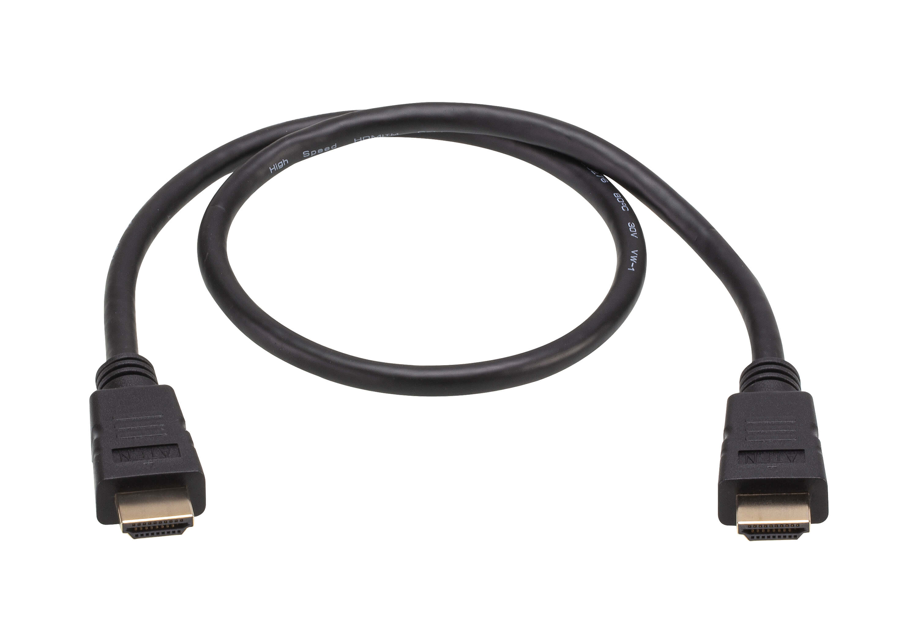 Кабель HDMI (19M) - HDMI (19M), 0.6м, Aten 2L-7DA6H