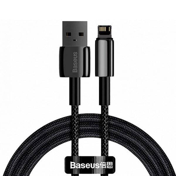 Кабель Lightning (M) - USB2.0 (M), 2м, Baseus CALWJ-A01, Black